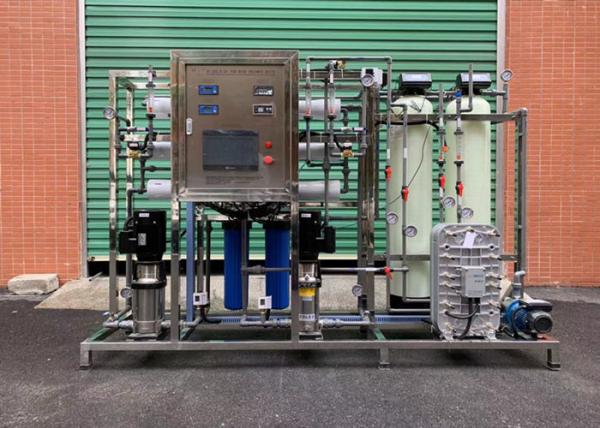Quality RO + EDI System Water Treatment Purification System / Water Treatment Equipment for sale