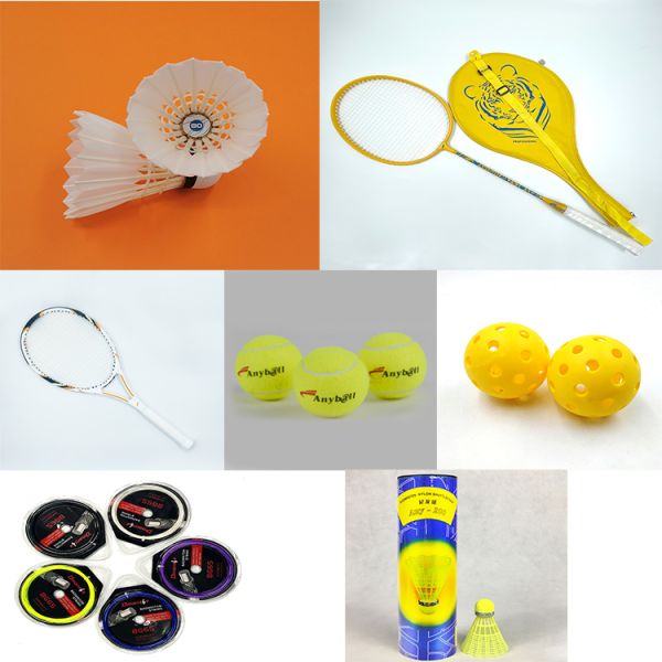 PU Fiber Lining Badminton Cork Badminton Head For Shuttlecock