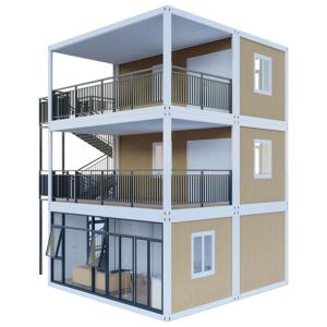 2 Story 3 Storey Container House Prefabricated 20/40ft