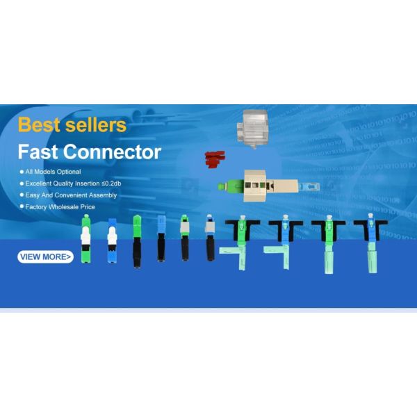 Speed FTTA/FTTX Fiber Optic Equipment Waterproof Connector Quick Connector SC UPC APC