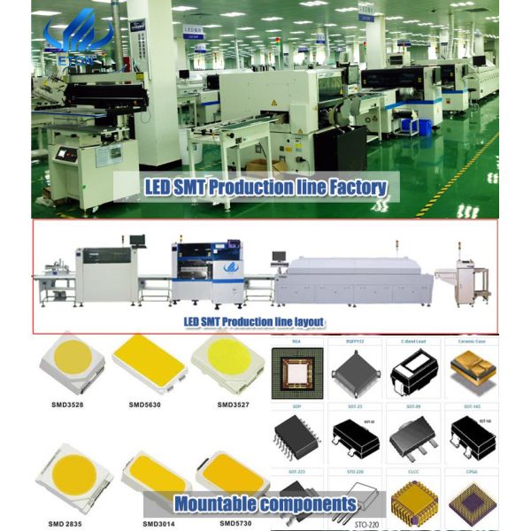 automatic 0402 IC mounting mounter led lamp machine led lamp assembly machine SMT
