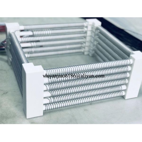 Low Watt Density PTFE Immersion Heater Chemical Resistant For Semiconductor