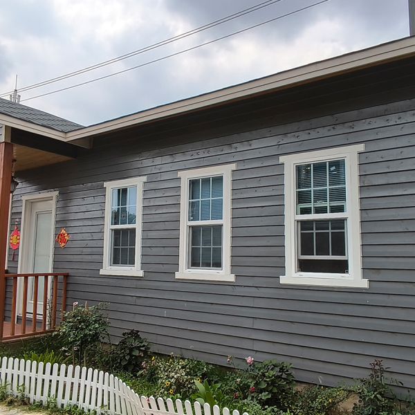 Customized Size UPVC Low-E Glass Vinyl Single Hung Windows Long-Lasting Performance