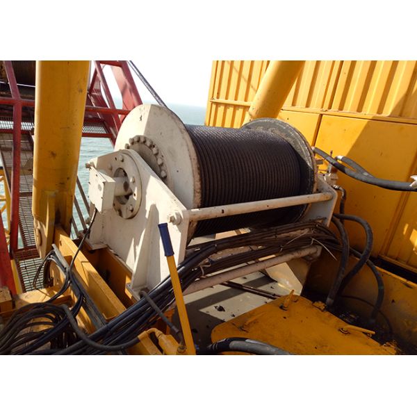 Low Noise Tower Crane Winch used in Offshore Oil Drilling Platform Crane Winch