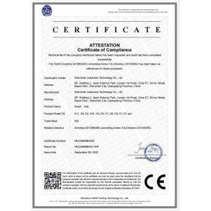 Shenzhen Navicat Technology Co., Limited Certifications