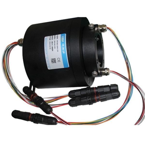 800RPM USB Slip Rings Electrical Rotary Union Low BER Signal Distortion