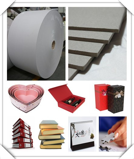 Anti-Curl Pressed Matte Gray Paperboard 787x1092mm for furniture used