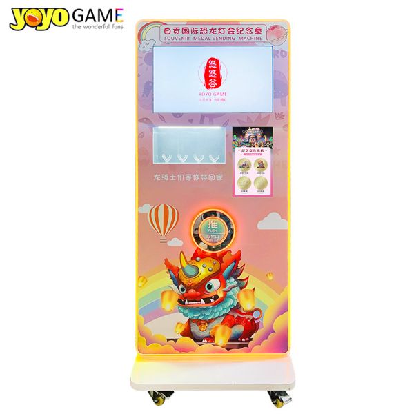 New Listing Medal Vending Medallion Dispenser Expending Souvenir Penny Machine