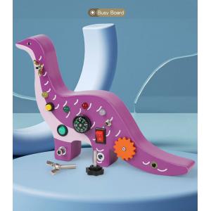 LED Light Simulation Socket Switch Teaching Aids for Wooden Montessori Busy