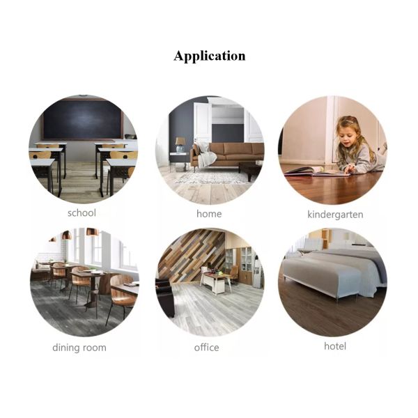 183mm SPC Wood Flooring Pinewood Unilin Click GKBM DM-W40016