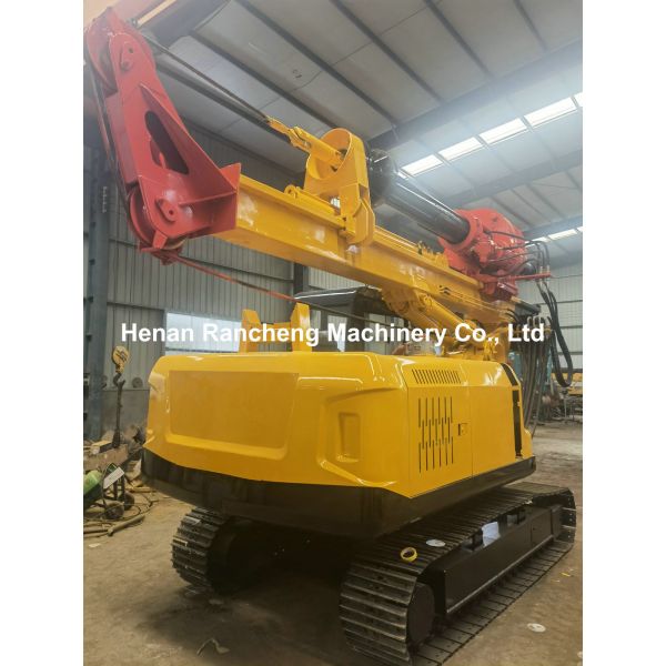 Hydraulic Bored Piling Rotary Drilling Rig 95KW Yuchai Engine 15m Piling Depth