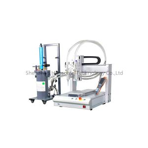 Precision LED Bulb Glue Dispensing Machine For LED Lighting / Automotive