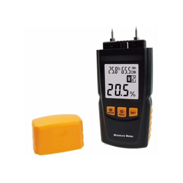 Digital LCD Display Wood Moisture Meter Gauge Humidity Tester Timber Damp