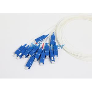 12 core Optical Fiber Pigtail with LSZH Jacket for SC Fiber Optic Connector