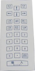 China Dot matrix scratch proof Industrial Membrane Keyboard with numeric keypad wholesale