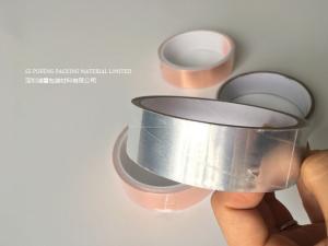 China High Tensile Strength 20um-100um Copper Foil Tape , RoHS Aluminum Foil Tape Heat Resistance on sale