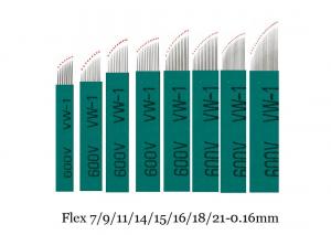 China 100Pcs 0.16mm Microblading Tattoo Machine Needle For Manual Pen wholesale
