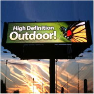 Outdoor Application 480x320mm LED Display Module With 3840hz Refresh Rate