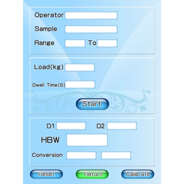 Automatic Correction LCD Brinell Hardness Testing Machine Portable