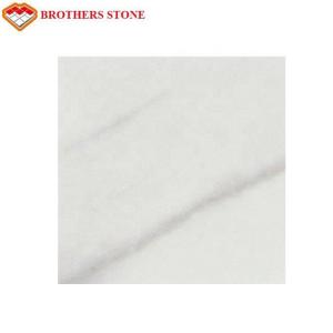 China 132.8 Mpa Compressive Property White Marble Flooring Border Designs For Fireplace wholesale