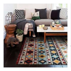 China Eastern Art Exotic Style Colorful Indoor Area Rug Luxury Shag Carpets For Floor wholesale
