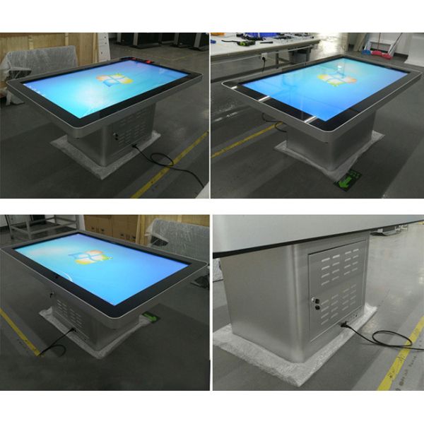 75 inch Intelligent Interactive Multi-touch Table Object Recognition Platform Multi-touch Interactive Software