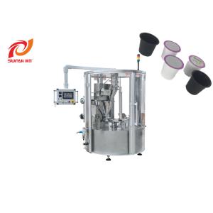 Buy cheap 0.8MPa SKP-1N Rotary K Cup Coffee Capsule Filling Machine from wholesalers