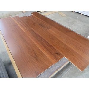 China click jointed wide plank American Walnut engineered hardwood flooring to India wholesale