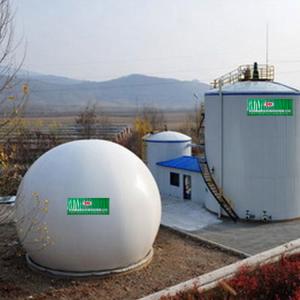 Buy cheap Airproof Biogas Gas Holder Wastewater Floating Gas Holder Type Biogas Plant from wholesalers