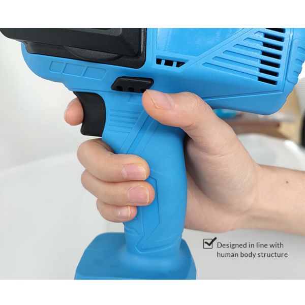 21V Portable Cordless Telescopic Pole Trimmer Battery Powered Pole Saw For Garden