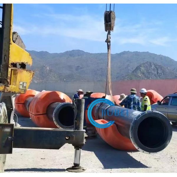 Buoyancy HDPE Pipe Floater With UV And Impact Resistance Good Flexibility PU
