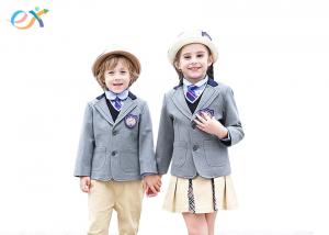 China OEM Custom Made School Uniforms UK Style Color Customized For Primary Boys / Girls wholesale