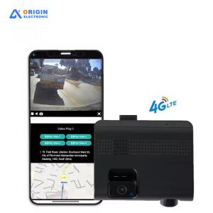 Dual Lens Dash Cam With GPS Tracking Fleet Management GPS Positioning Tracker