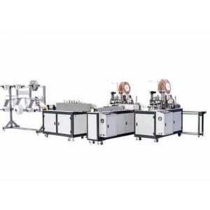China High Speed Disposable Face Mask Machine , Non Woven Mask Making Equipment wholesale