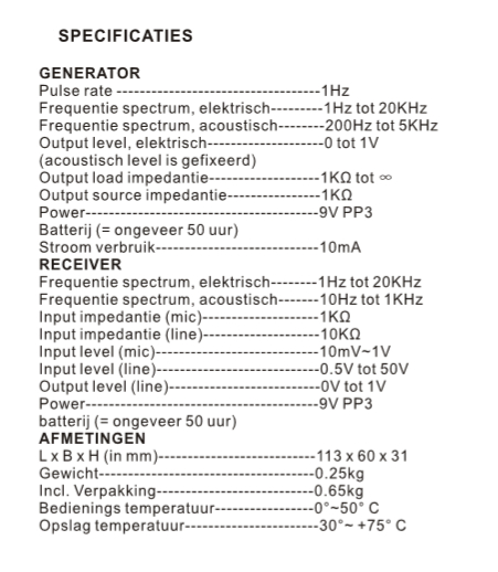 ROHS Speaker Phase Checker Stereo Polarity Phase Sound Test