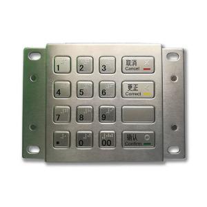 China 16 Keys Encrypted USB RS232 ATM Pin Pad Payment Terminal Keypad wholesale
