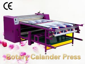 China Textile Calender Fabric Heat Press Transfer Machine Flatbed Roller Heat Press Machine wholesale
