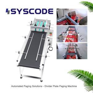 China Divider Plate Paging Machine Customized Automatic Paper Feeder Frequency Control wholesale
