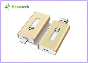 China Aluminum Alloy Compact 8GB USB Disk iflash Drive Mobile Phone OTG For PC wholesale