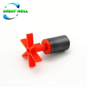 China 12X20 Ferrite Permanent Magnets Motor Rotor Material Injection Molded wholesale