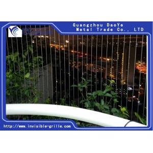 Durable Invisible Safety Grill Installed With Various Gap Widths