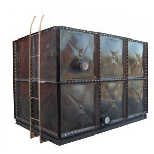 China Underground Square Water Storage Containers , 1 - 10000m3 Steel Panel Tanks wholesale