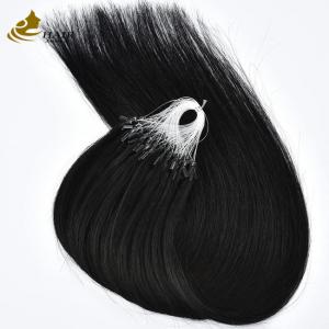 China Straight Pre Bonded Nano Hair Extensions Microrings Extensions OEM wholesale
