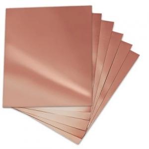 China 0.9 Mm 1.2 Mm 1.5 Mm 1.6 Mm Copper Cathode Sheets Plates Coil Bright wholesale