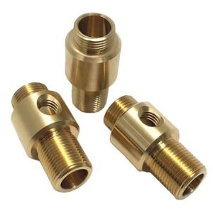 China High Precision Copper CNC Turning Products Custom CNC Lathe Service Part Brass SS Aluminium Metal Machined Part wholesale