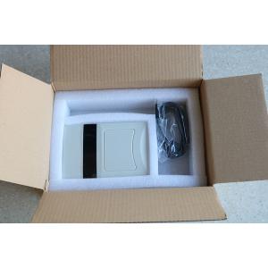 Programable Desktop RFID Reader , ABS Smart Card Reader Support Windows System
