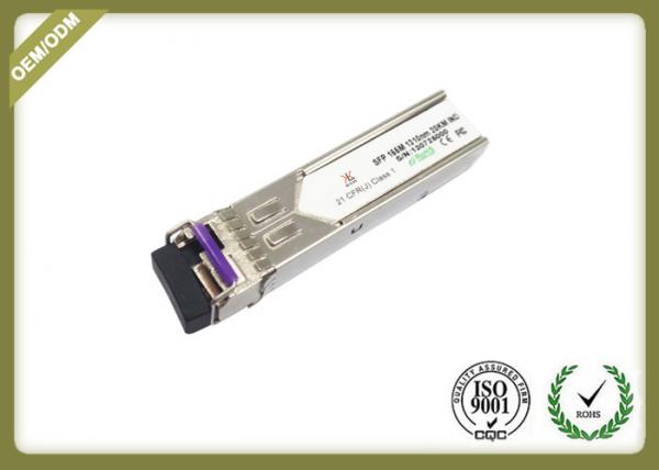 Quality 20km Single Mode SFP Fiber Module Transceiver With LC Connector OEM Service for sale