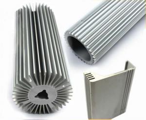 China Electric Aluminum Heatsink Extrusion Profiles With Natural Oxidation Treatment on sale