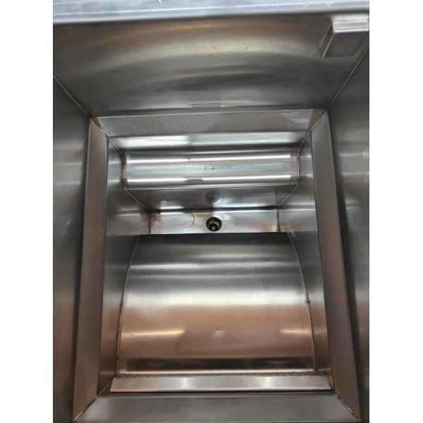 Gas Heating 220V Digital Computer Panel One Pot Two Baskets Open Deep Fryer