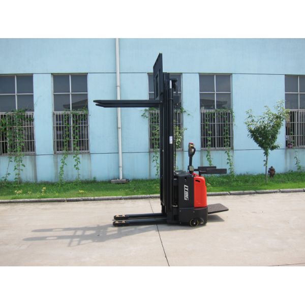 Manual Forklift Pallet Stacker , 2 Ton Hydraulic Hand Pallet Stacker DC Motor